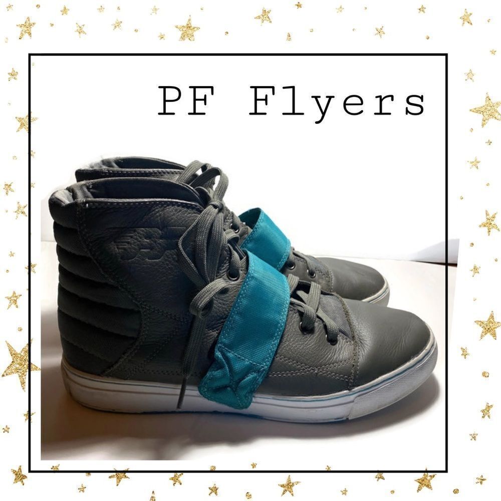 P.F. Flyers Men's Hi Top Sneakers 10.5